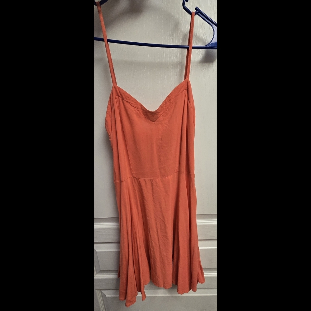 Aeropostale Orange Romper